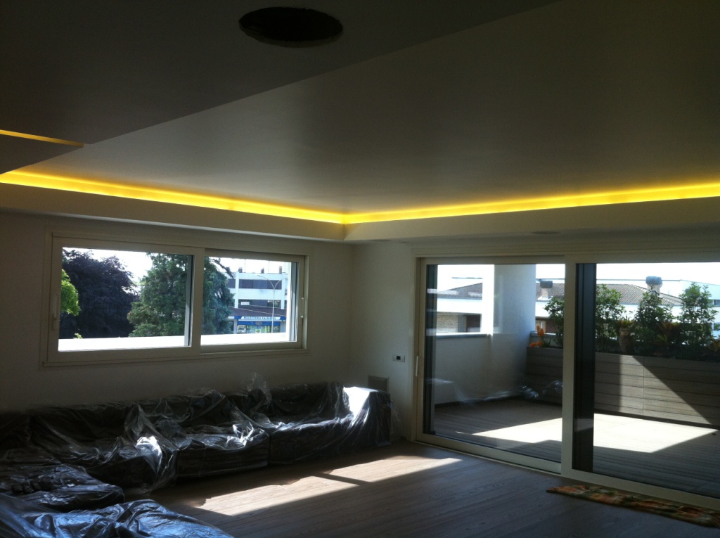 finitura soffitto