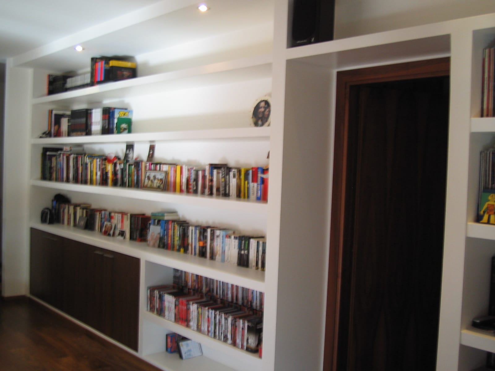 libreria in cartongesso