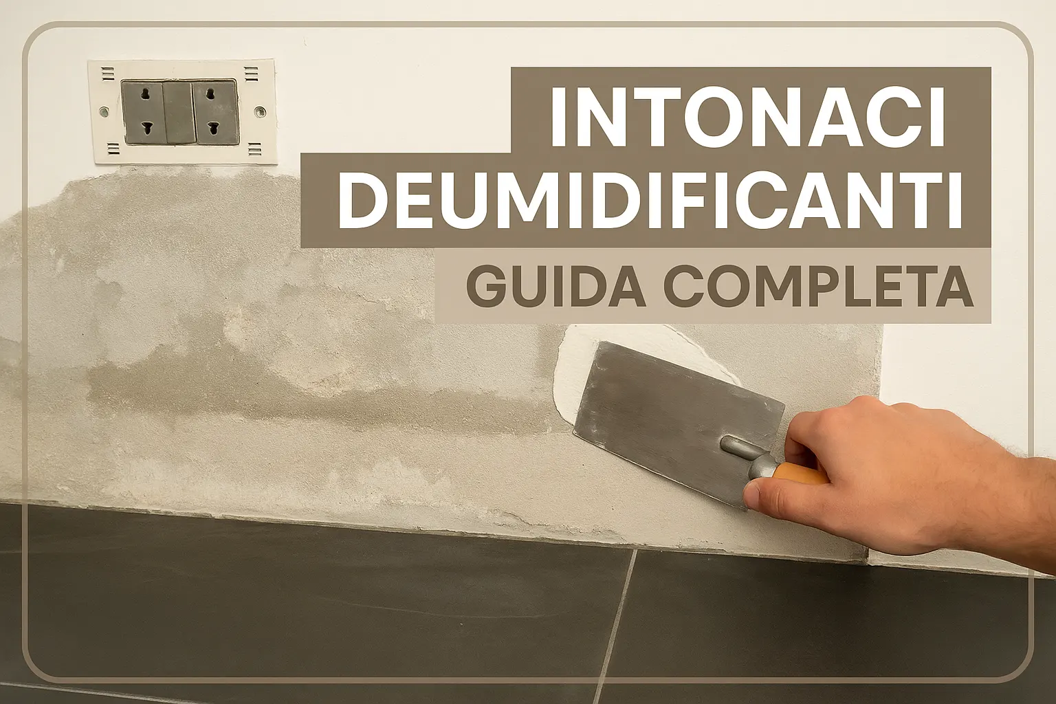 Intonaci Deumidificanti