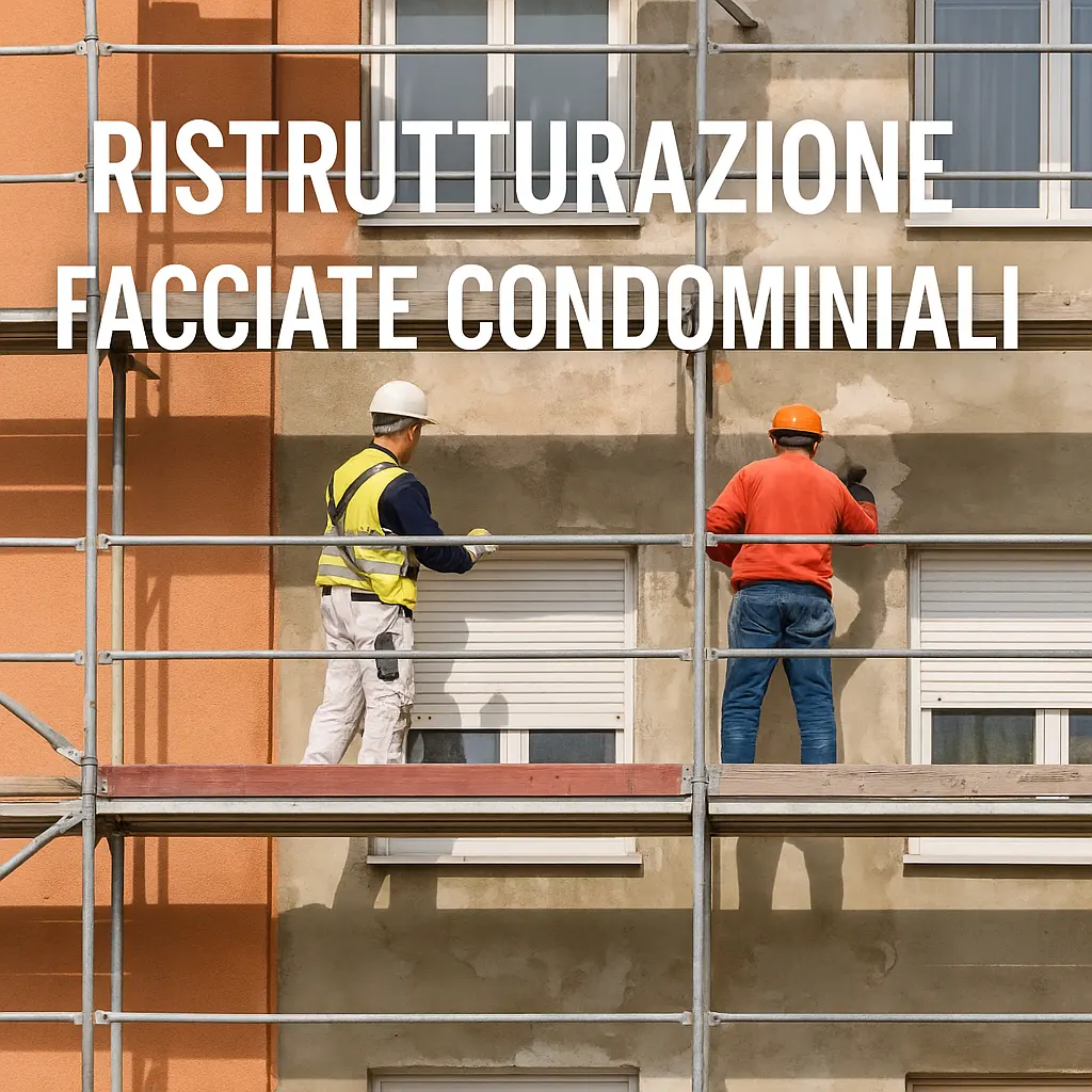 Ristrutturazione delle facciate condominiali