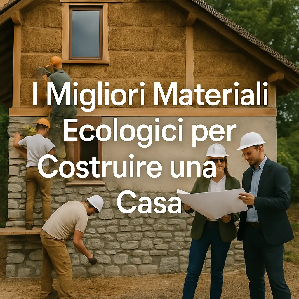 materiali ecologici per costruire una casa
